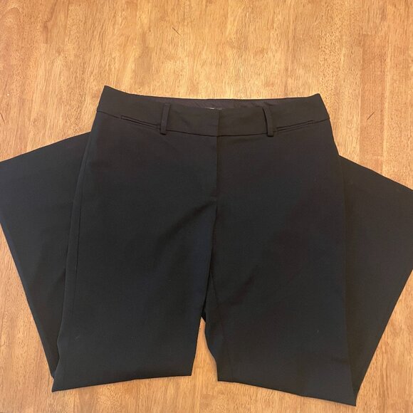 Ann Taylor Loft Julie Trousers, Black, Size 10P (petite) - Picture 2 of 7